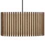 Komorebi hanglamp large donker eiken Rectangular 61x31