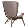 The Reader fauteuil donker eiken, Dusty Rose 