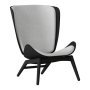 The Reader fauteuil zwart eiken, Sterling