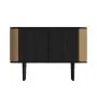 Treasures 2 dressoir zwart eiken, Sugar Brown