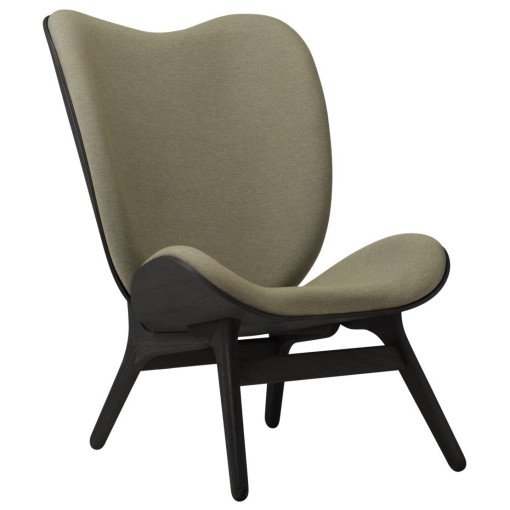 A Conversation Piece Tall fauteuil zwart eiken, Morning Meadows