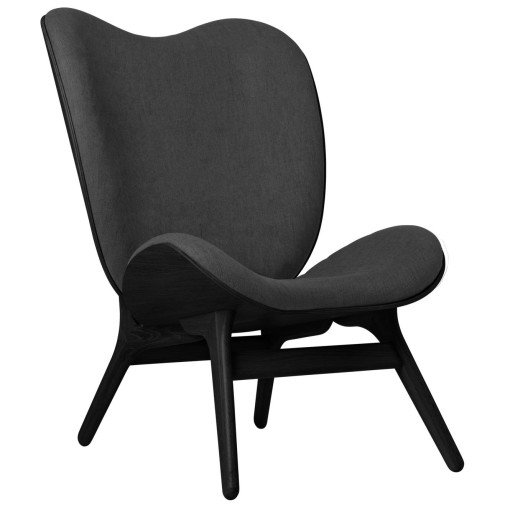A Conversation Piece Tall fauteuil zwart eiken, Shadow