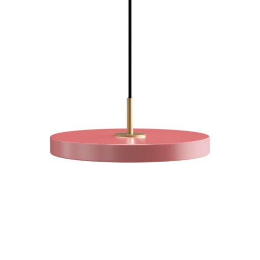 Asteria hanglamp Ø31 LED mini messing/nuance roze