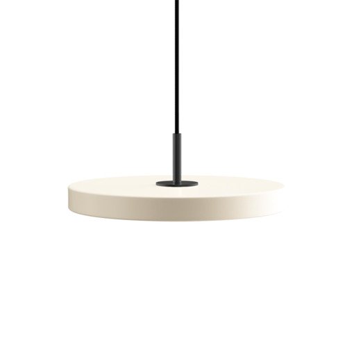 Asteria hanglamp LED mini Ø31 zwart/parelwit