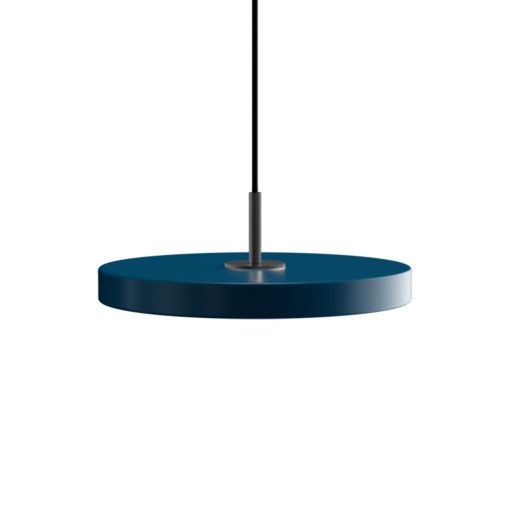 Asteria hanglamp LED mini Ø31 zwart Petrol Blue