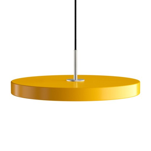 Asteria hanglamp LED medium Ø43 staal Saffron Yellow