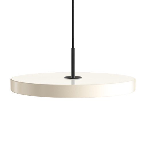 Asteria hanglamp LED medium Ø43 zwart Pearl White