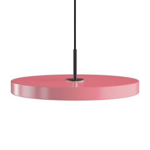 Asteria hanglamp LED medium Ø43 zwart Nuance Pink