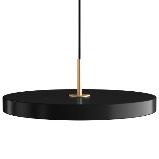 Asteria Plus hanglamp LED medium Ø43 messing/Black