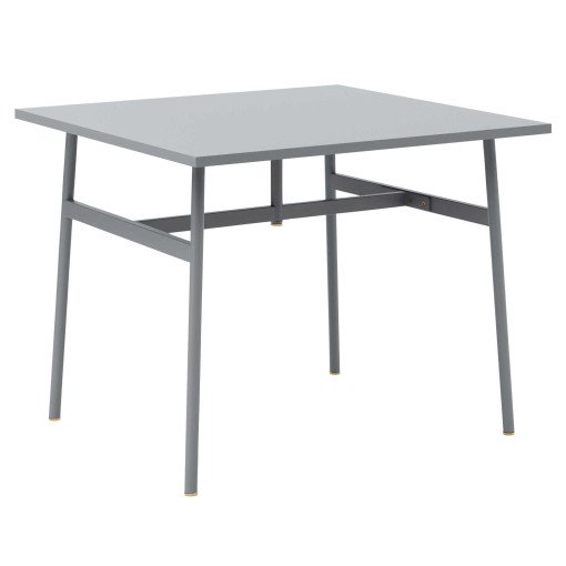 Union tafel 90x90 grijs
