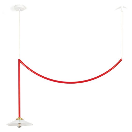Ceiling lamp no. 5 hanglamp rood