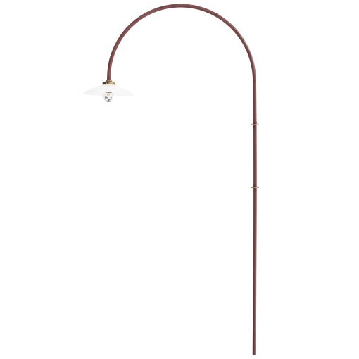 Hanging lamp no. 2 wandlamp rood