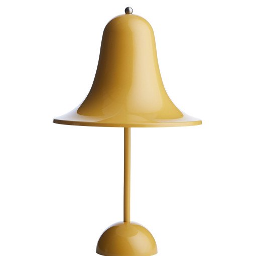 Pantop tafellamp LED oplaadbaar warm geel