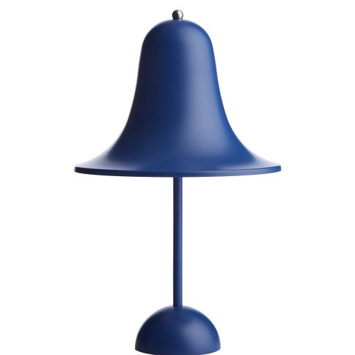 Pantop tafellamp LED oplaadbaar mat klassiek blauw