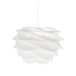 Carmina Mini hanglamp Ø32 wit snoer, White