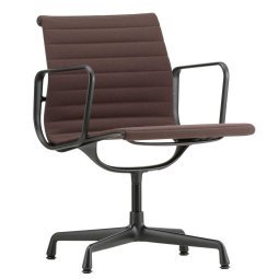 Aluminium Chair Black EA 108 Hopsak bruin