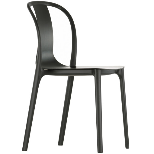 Belleville Chair Wood stoel essen zwart