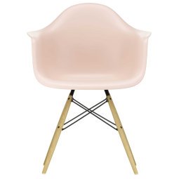 Eames DAW stoel essen onderstel, Pale Rose