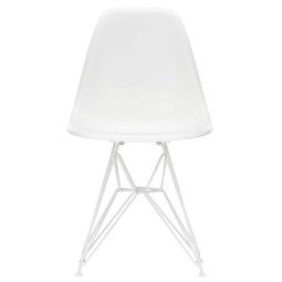 Eames DSR stoel wit gepoedercoat onderstel, White