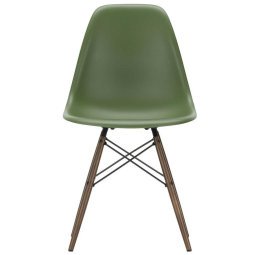 Eames DSW stoel donker esdoorn onderstel, Forest