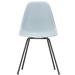 Eames DSX stoel zwart gepoedercoat onderstel, Ice Grey