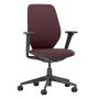 ACX Soft 3D bureaustoel zwart onderstel Dark Red