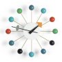 Ball Clock klok Ø33 multi colour