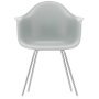 Eames DAX stoel verchroomd onderstel, Light Grey