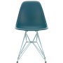 Eames DSR Colours stoel sea blue, onderstel sky blue