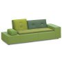 Polder sofa XS groen, armleuning rechts