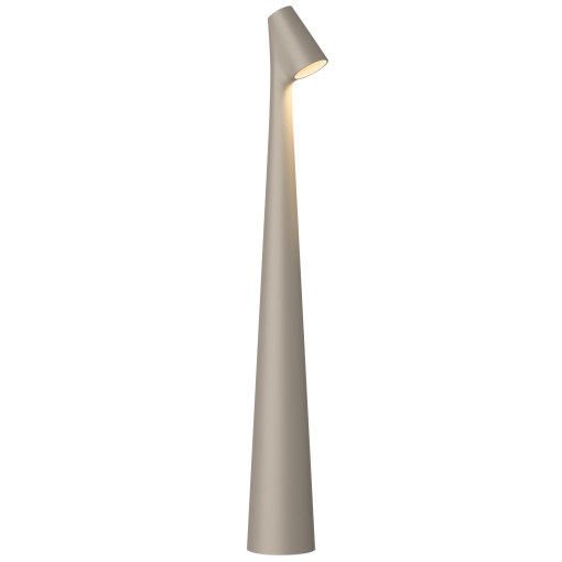 Africa 5585 tafellamp LED oplaadbaar small beige D1