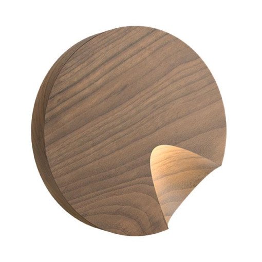 Dots 4660 wandlamp LED Ø17.5 American Walnut