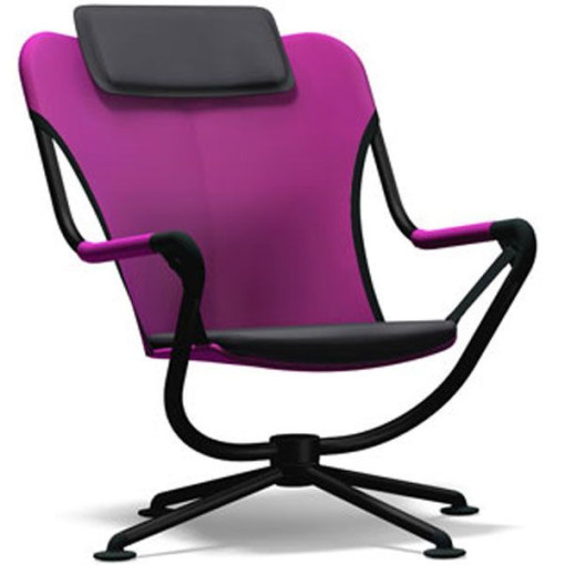 Waver fauteuil sunny hibiscus, zwart