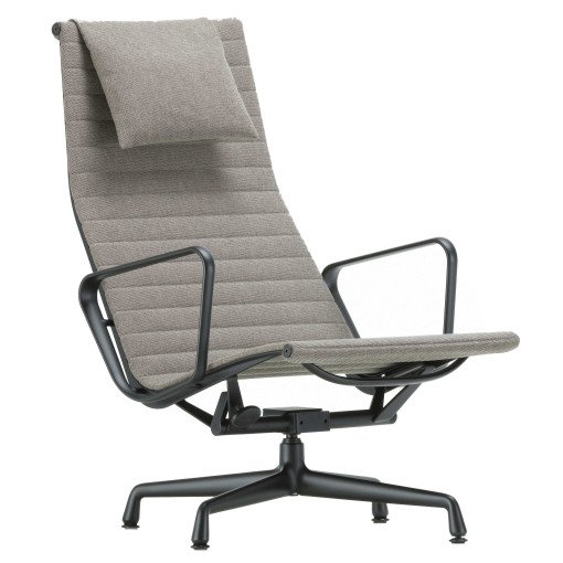 Aluminium Chair Black EA 124 grijs