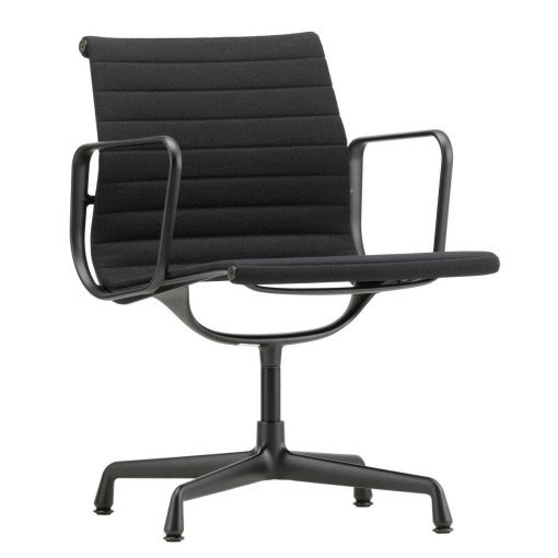 Aluminium Chair Black EA 108 Hopsak zwart