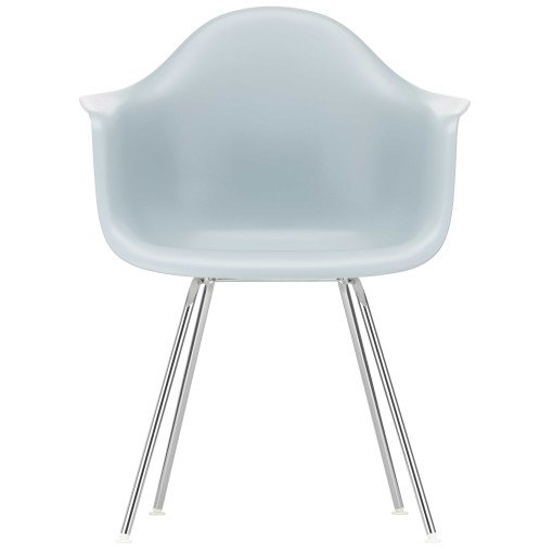 Eames DAX stoel verchroomd onderstel, Ice Grey