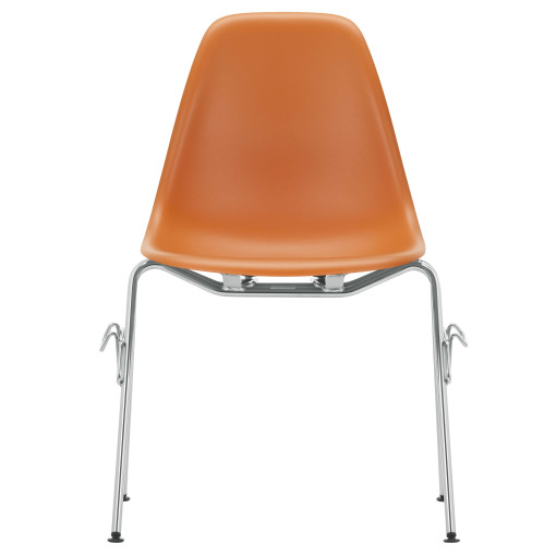 Eames DSS stapelbare stoel, Rusty Orange