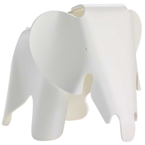 Eames Elephant olifant kinderstoel wit