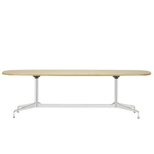 Eames Segmented Tafel 220 chroom eiken naturel