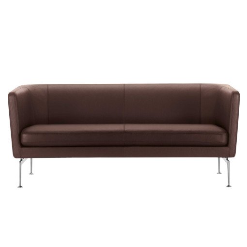 Suita Club sofa Leder kastanje