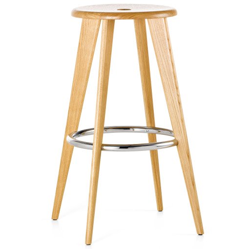 Tabouret Haut barkruk eiken naturel