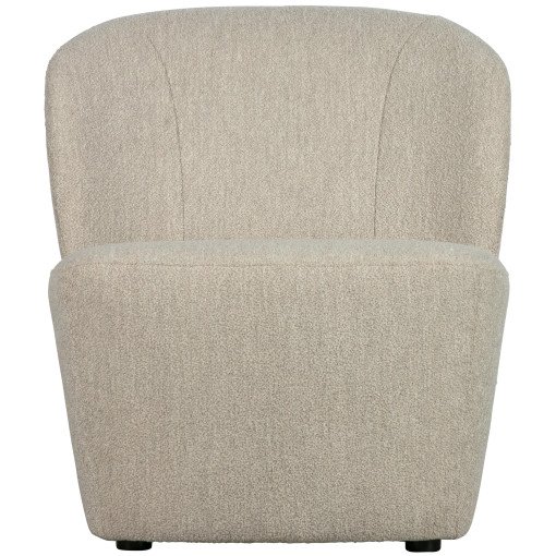 Lofty fauteuil bouclé naturel