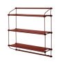 Parade Shelf 3 wandkast oxide red