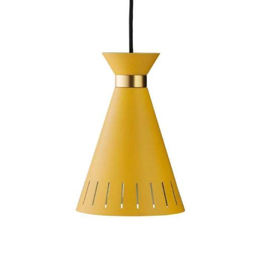 Cone hanglamp Ø16 honey yellow