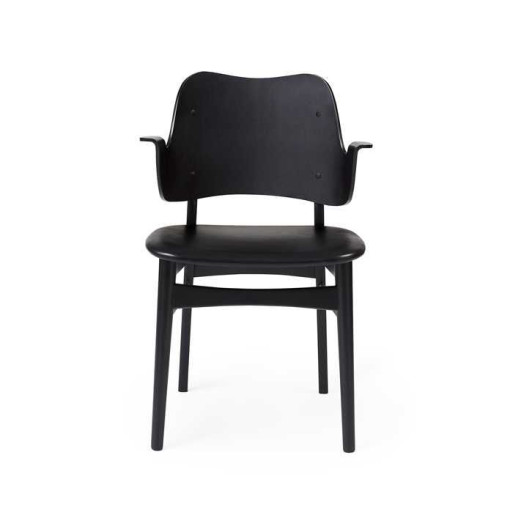 Gesture stoel zitting gestoffeerd Prescott 207 zwart