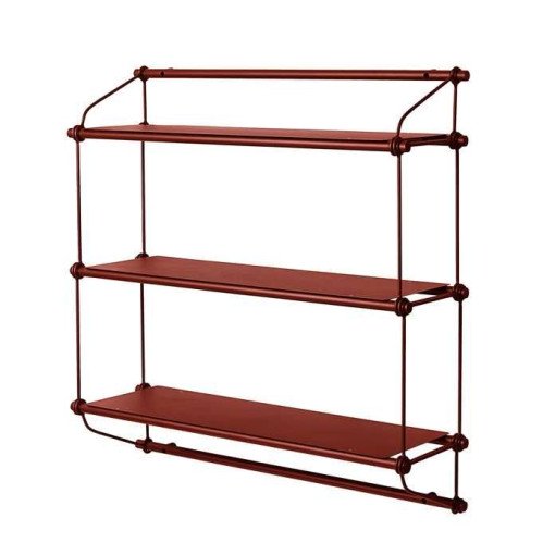 Parade Shelf 3 wandkast oxide red