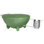 Dutchtub Original hottub houtgestookt olive green