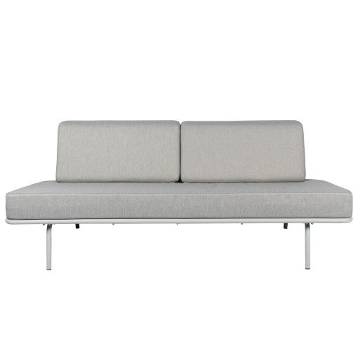 Sofabed slaapbank loungebank light grey