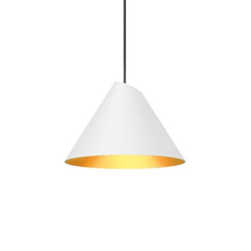 Shiek 1.0 hanglamp LED Ø13 wit/goud