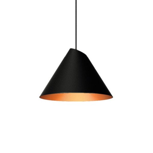 Shiek 1.0 hanglamp LED Ø13 zwart/koper